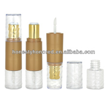 Empty Double Ended Lip Gloss Container,Lipstick Tube For Sale